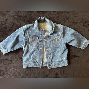Distressed kids wrangler jacket